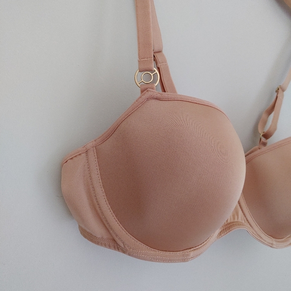 Marlies Dekkers Balcony Bra Camel Size 38B Shimmer - Picture 5 of 12